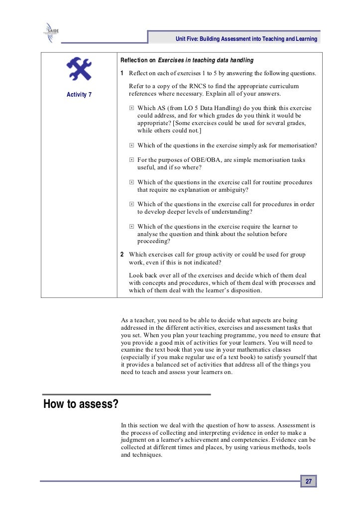 assessment for learning pdf