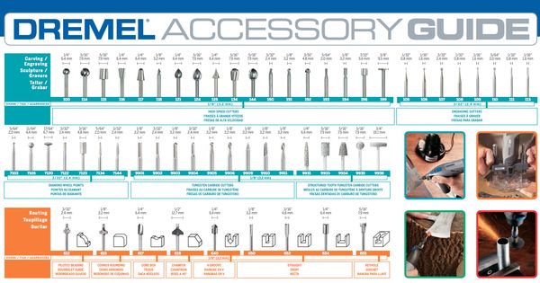 dremel tool accessory guide