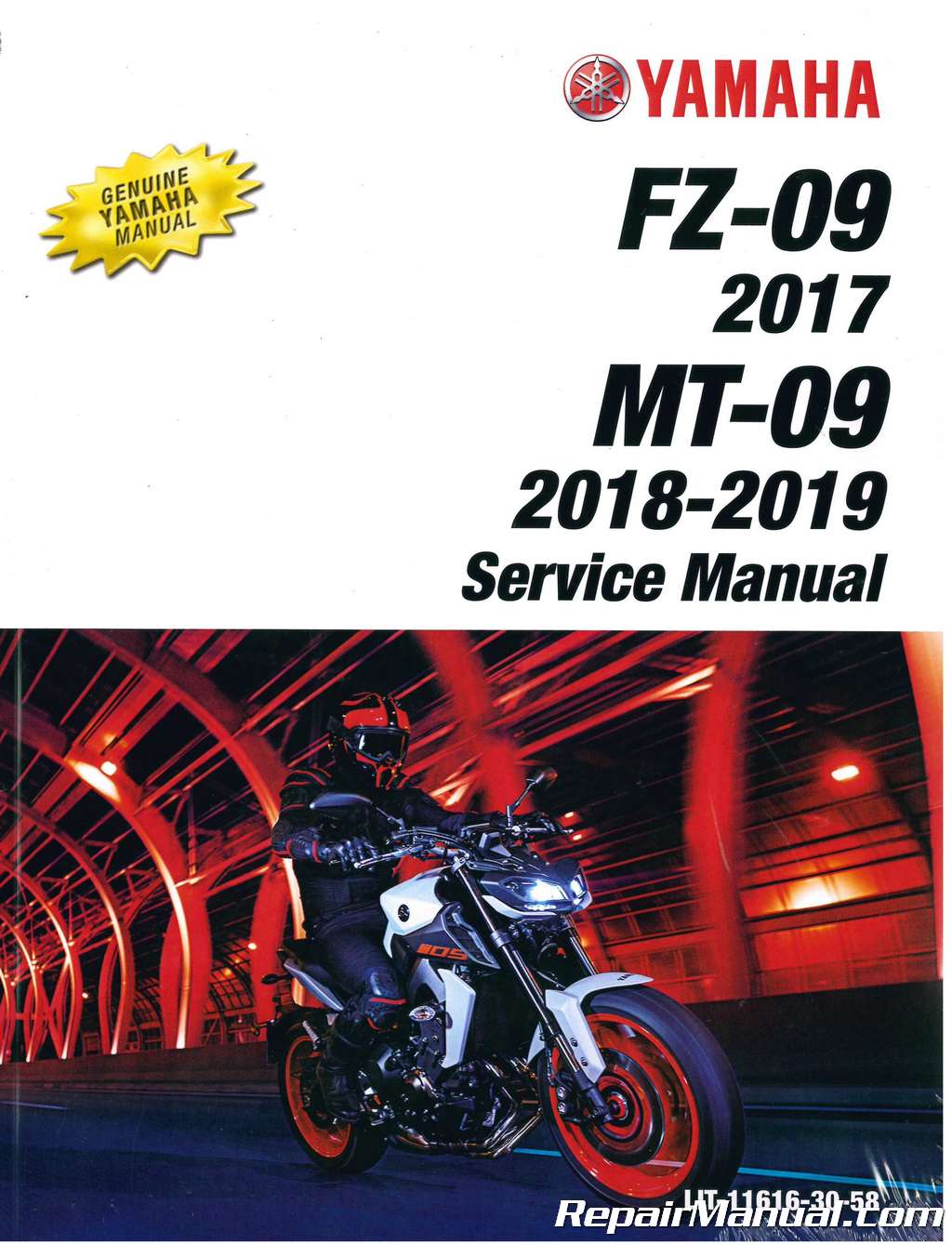 2017 fz 09 service manual pdf