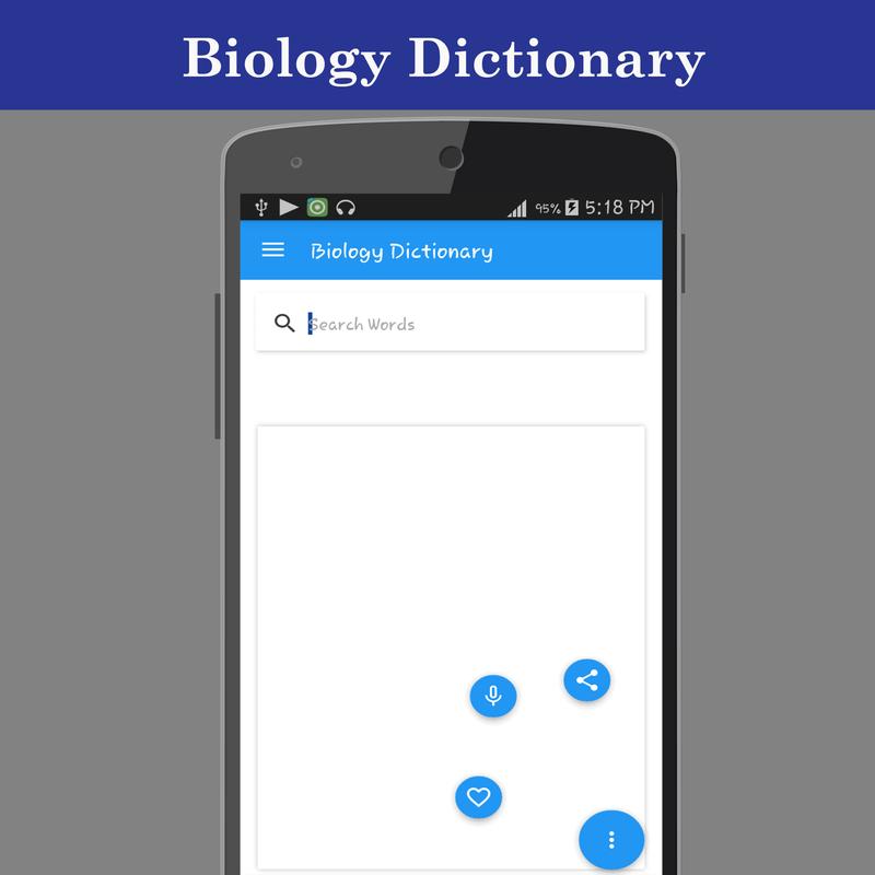 biology dictionary