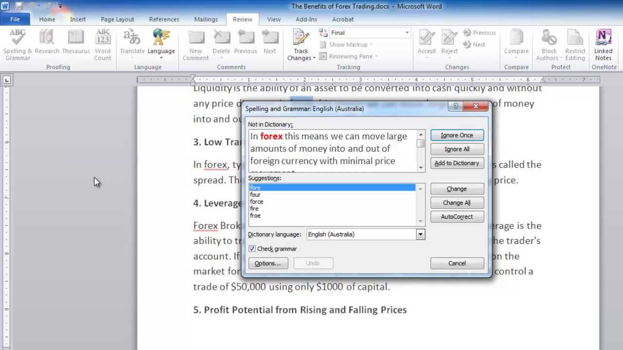 how-to-spelling-check-in-word-ms-word-tutorial