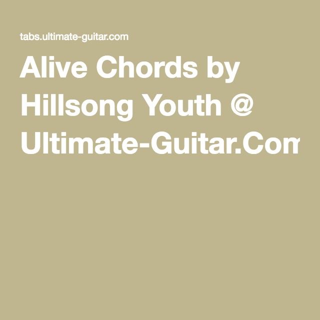 alive hillsong chords pdf