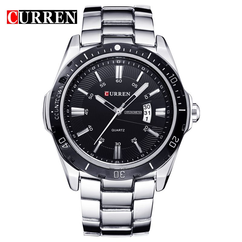 curren chronograph watch manual