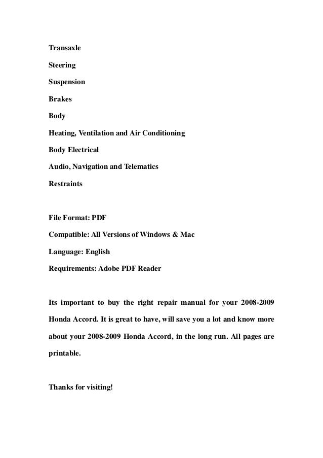 2008 honda odyssey repair manual pdf free