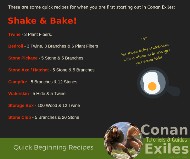conan exiles crafting guide