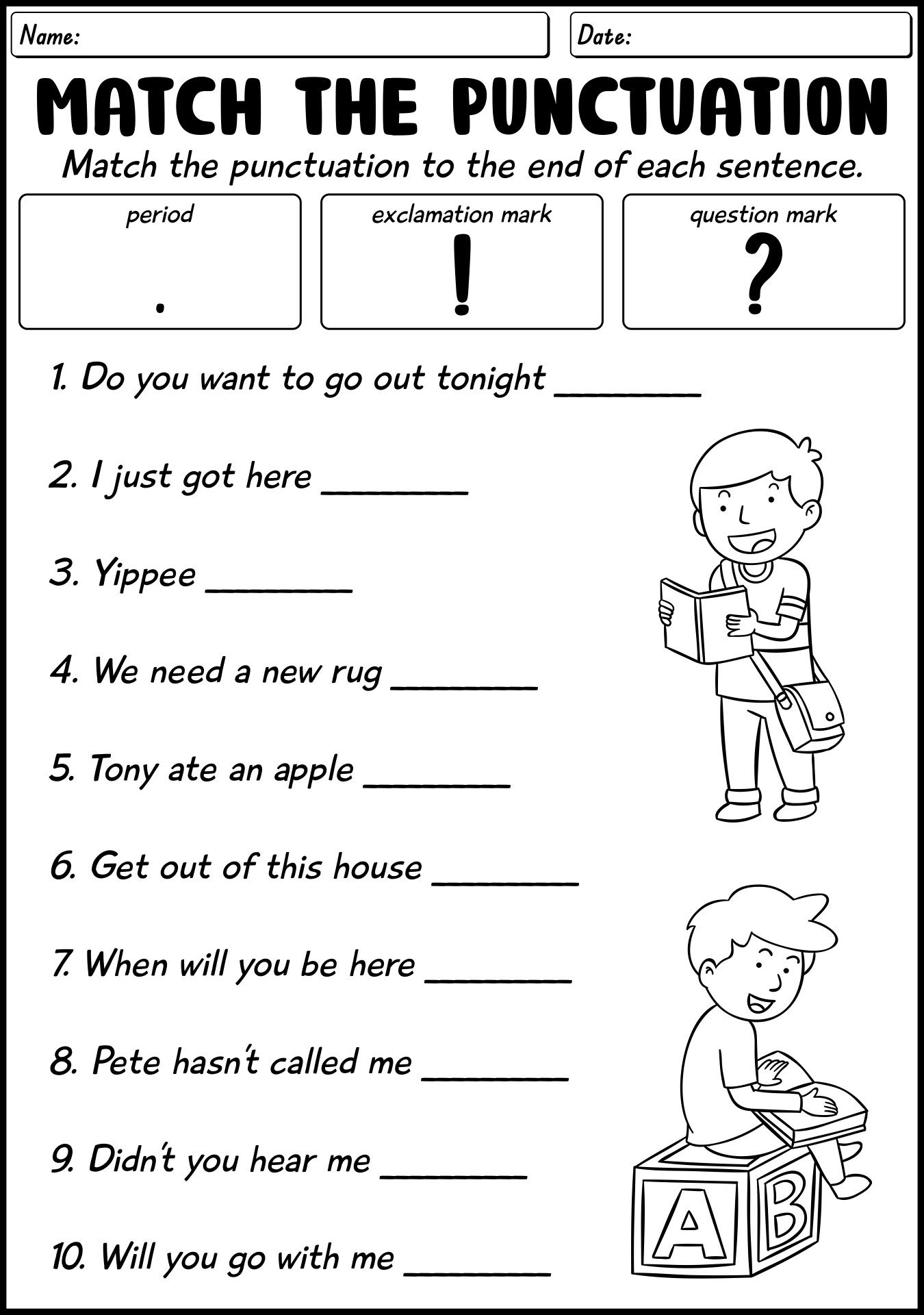 capitalization-and-punctuation-worksheets-pdf