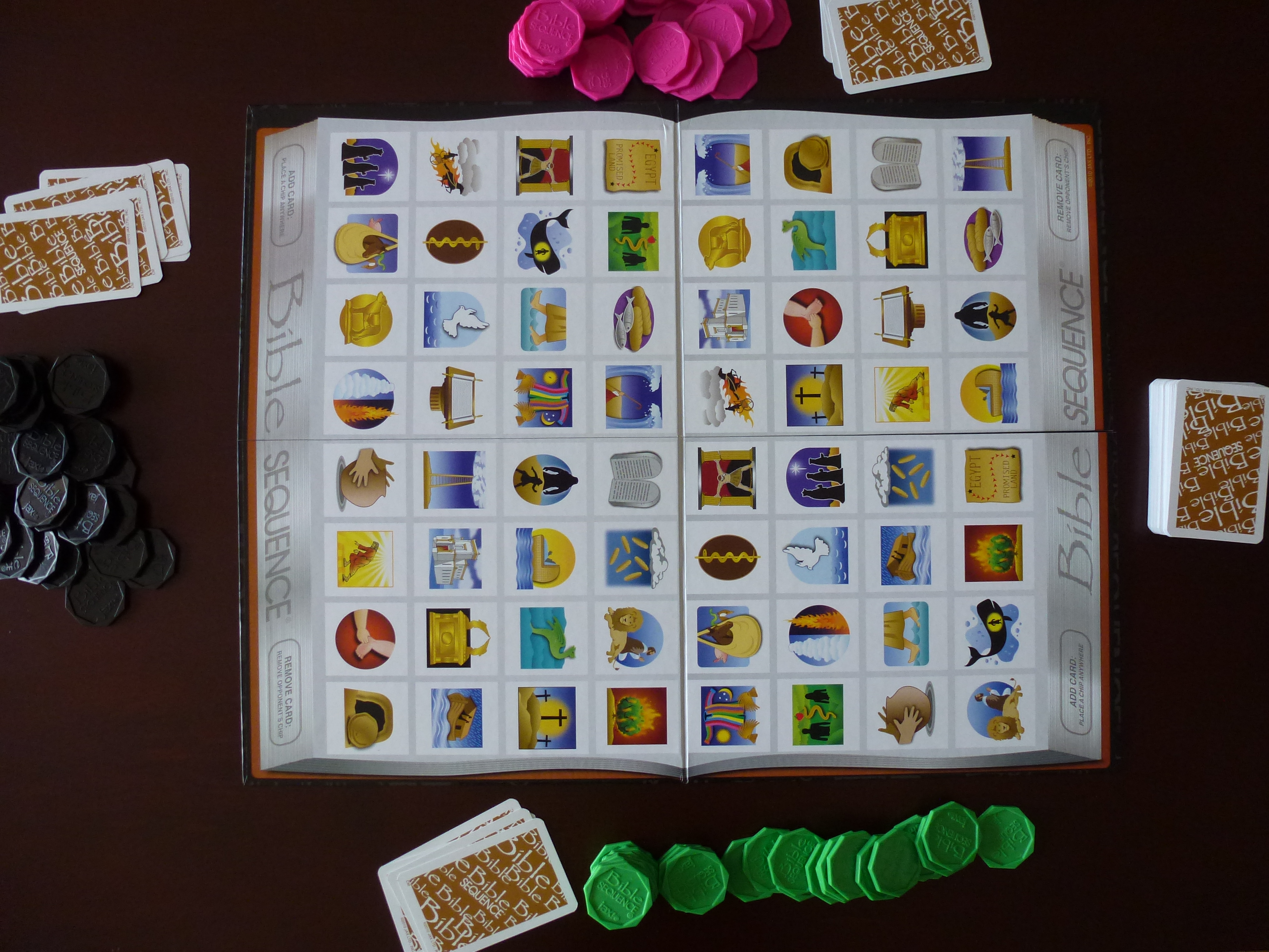 board games sequence instructions