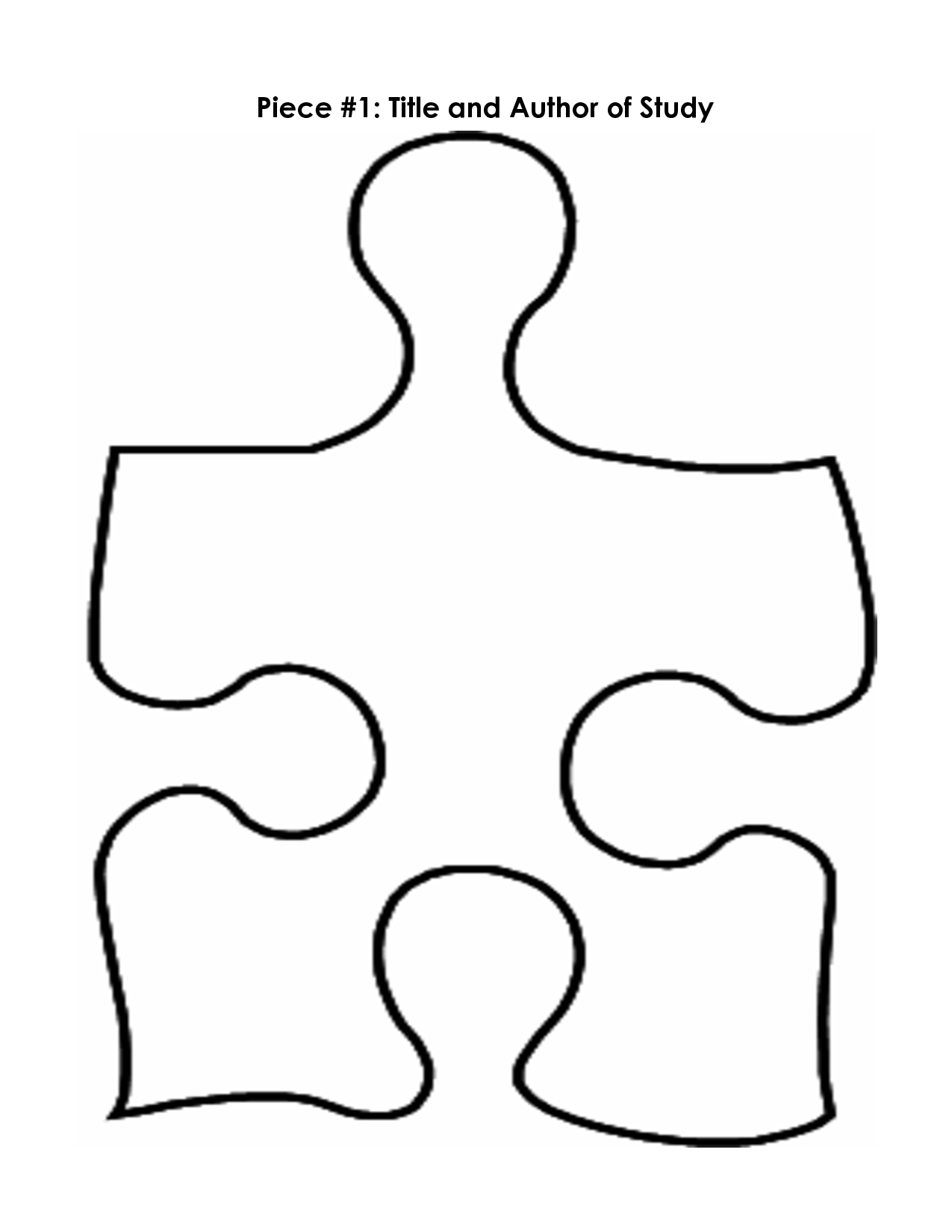 6 piece puzzle template pdf