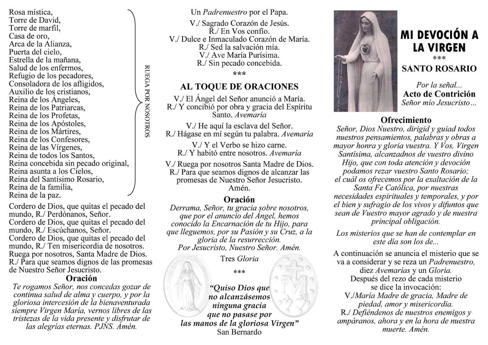 como rezar el rosario pdf