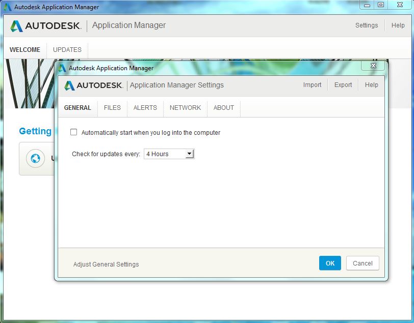 application manager autodesk