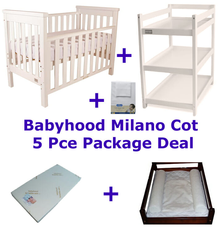 babyhood milano cot instructions