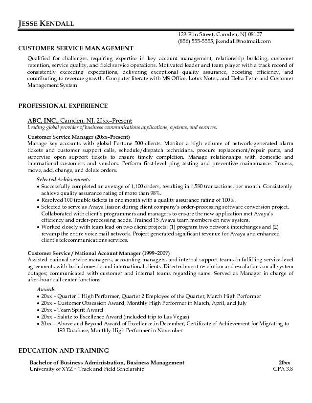 cover letter sample for customer service executive