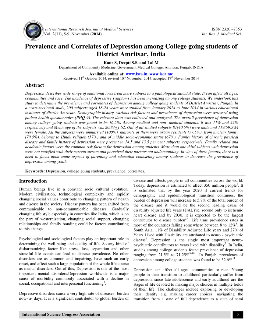 depression among college students in the philippines pdf